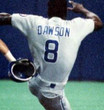Andre Dawson 1990 Chicago Cubs Majestic MLB Throwback Away Jersey - ACTION