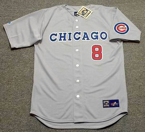 Andre Dawson 1990 Chicago Cubs Majestic MLB Throwback Away Jersey - FRONT