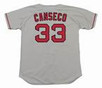 JOSE CANSECO Boston Red Sox 1995 Majestic Throwback Away Baseball Jersey