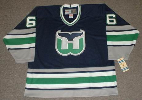 hartford whalers blue jersey