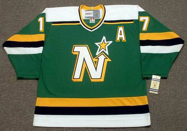 vintage north stars jersey
