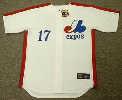 ELLIS VALENTINE Montreal Expos 1980 Majestic Cooperstown Throwback Home ...
