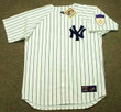 MICKEY MANTLE New York Yankees 1951 Majestic Cooperstown Throwback Home Baseball Jersey - Front