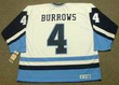 Dave Burrows 1977 Pittsburgh Penguins NHL Throwback Hockey Home Jersey - BACK