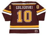 ALEX GOLIGOSKI Minnesota Gophers 2006 NCAA Throwback Hockey Jersey - BACK