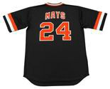 WILLIE MAYS San Francisco Giants Majestic Cooperstown Away Baseball Jersey