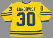 HENRIK LUNDQVIST Team Sweden Nike Olympic Throwback Hockey Jersey