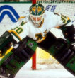 JON CASEY Minnesota North Stars 1989 Home CCM NHL Vintage Throwback Jersey - ACTION