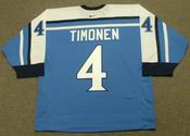 KIMMO TIMONEN 2002 Team Finland Nike Olympic Throwback Hockey Jersey