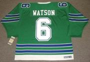 BRYAN WATSON Oakland Seals 1968 CCM Vintage Throwback Home NHL Jersey