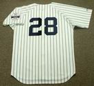 SPARKY LYLE New York Yankees 1973 Majestic Cooperstown Home Jersey