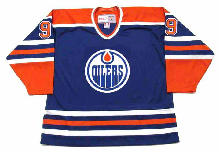 GLENN ANDERSON Edmonton Oilers 1987 Away CCM NHL Vintage Throwback