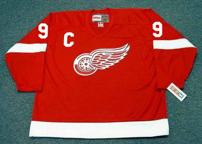 ccm red wings jersey