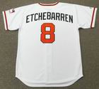 ANDY ETCHEBARREN Baltimore Orioles 1969 Majestic Cooperstown Home Baseball Jersey