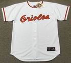 BALTIMORE ORIOLES 1960's Majestic Cooperstown Throwback Home Baseball Jersey