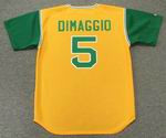 JOE DIMAGGIO Oakland Athletics 1969 Majestic Cooperstown Throwback Jersey
