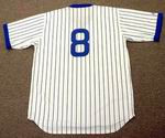 Andre Dawson 1987 Chicago Cubs Majestic MLB Home Throwback Jersey - BACK
