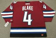 ROB BLAKE Colorado Avalanche 2002 CCM Throwback Alternate NHL Hockey Jersey