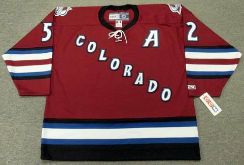 colorado avalanche vintage jersey