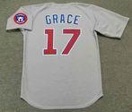 MARK GRACE Chicago Cubs 1994 Majestic Throwback Away Baseball Jersey