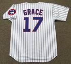 MARK GRACE Chicago Cubs 1992 Majestic Throwback Home Baseball Jersey
