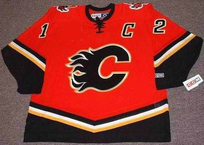 calgary flames throwback jersey