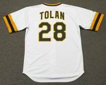 BOBBY TOLAN San Diego Padres 1974 Majestic Cooperstown Home Baseball Jersey