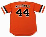 WILLIE McCOVEY San Francisco Giants 1978 Majestic Cooperstown Alternate Jersey
