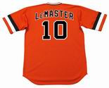 JOHNNIE LeMASTER San Francisco Giants 1978 Majestic Cooperstown Alternate Jersey