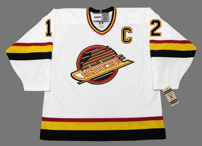 CCM | STAN SMYL Vancouver Canucks 1989 Vintage Hockey Jersey