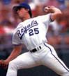 DANNY JACKSON Kansas City Royals 1985 Home Majestic Throwback Baseball Jersey - ACTION