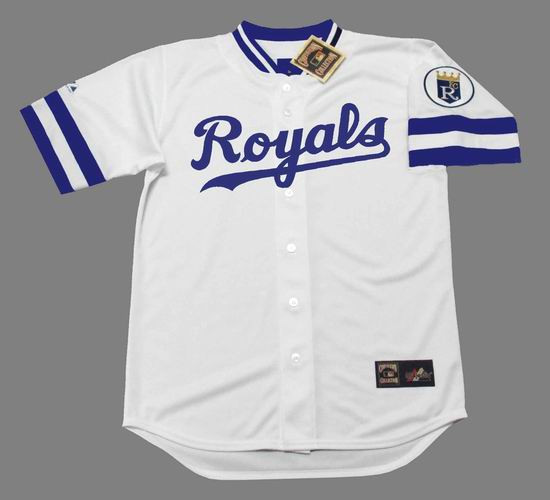 Kansas City Royals 1980 S Majestic Cooperstown Throwback Home