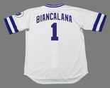 BUDDY BIANCALANA Kansas City Royals 1985 Home Majestic Throwback Baseball Jersey - BACK