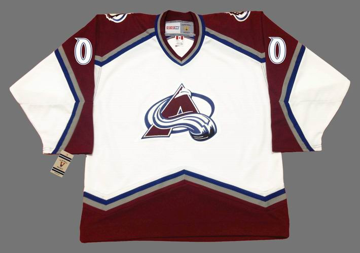 Custom 1990's Colorado Avalanche Home Vintage Throwback ...