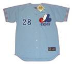 MIKE MARSHALL Montreal Expos 1973 Majestic Cooperstown Away Baseball Jersey
