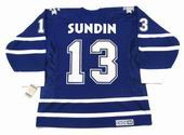 MATS SUNDIN Toronto Maple Leafs 2002 CCM Vintage Throwback NHL Hockey Jersey