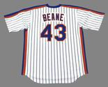 BILLY BEANE New York Mets 1984 Majestic Cooperstown Home Baseball Jersey