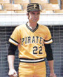 BERT BLYLEVEN Pittsburgh Pirates 1979 Home Majestic Throwback Baseball Jersey - ACTION