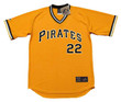 BERT BLYLEVEN Pittsburgh Pirates 1979 Home Majestic Throwback Baseball Jersey - FRONT