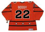 MIKE BOSSY 1978 CCM Vintage Throwback NHL "All Star" Hockey Jersey