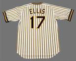 DOCK ELLIS Pittsburgh Pirates 1979 Majestic Cooperstown Home Baseball Jersey