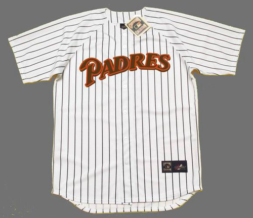 SAN DIEGO PADRES 1980's Majestic Cooperstown Home Jersey Customized ...