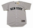 Babe Ruth 1934 New York Yankees Cooperstown Away Vintage Throwback Baseball Jersey - FRONT