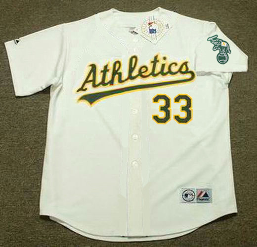 oakland a's white jersey