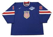 Brett Hull 2004 World Cup USA Olympic Nike Throwback Hockey Jersey - FRONT
