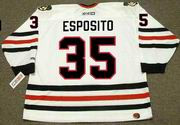 TONY ESPOSITO Chicago Blackhawks 1977 CCM Throwback Home NHL Hockey Jersey