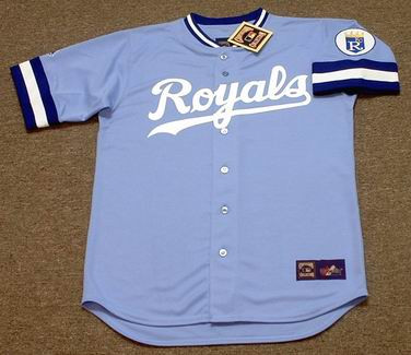 Kansas City Royals 1980 S Majestic Cooperstown Throwback Away