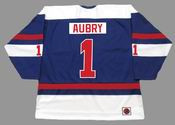 SERGE AUBRY Quebec Nordiques 1974 WHA Throwback Hockey Jersey