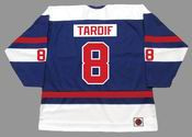 MARC TARDIF Quebec Nordiques 1974 WHA Throwback Hockey Jersey