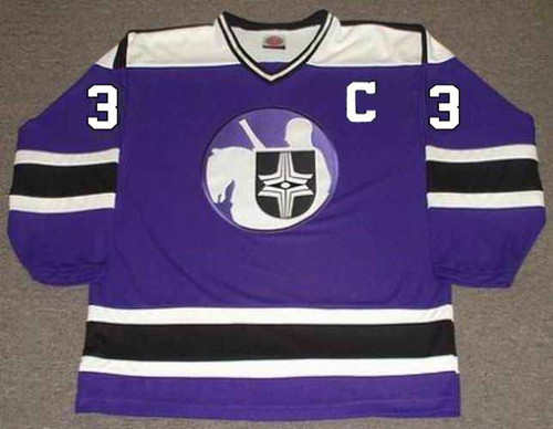 PAUL SHMYR Cleveland Crusaders 1974 WHA Throwback Hockey Jersey